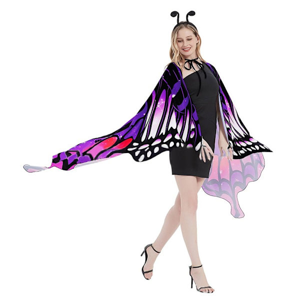 Butterfly Wings Sjal Butterfly Scarf 7 7 7