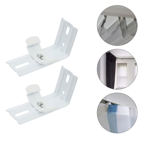 6 stk Vertikal Blind L Bracket Blind Brackets
