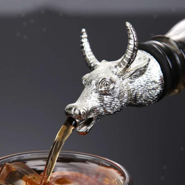 Animal Head Wine Pourer -viinipullon annostelija 2 2 2