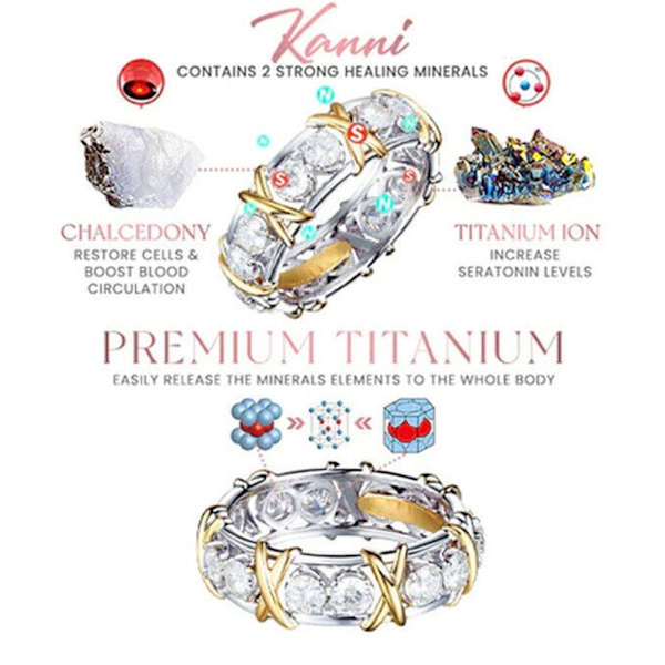 Ring Magnetic Zircon Shaping GULD NO.11 Gold No.11