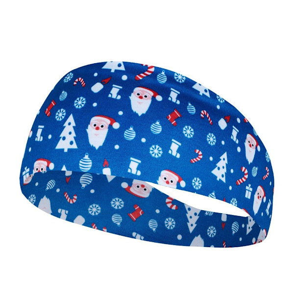 2 STK Christmas Sweat Band Yoga Hair Band 7 7 7