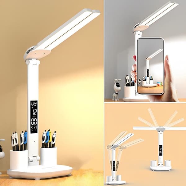 Double Head Skrivebordslampe Touch Bordlampe DOBLE HODE DOBLE HODE double heads