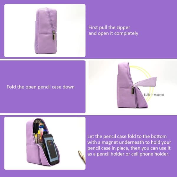 Case Canvas påse GRÅ grey