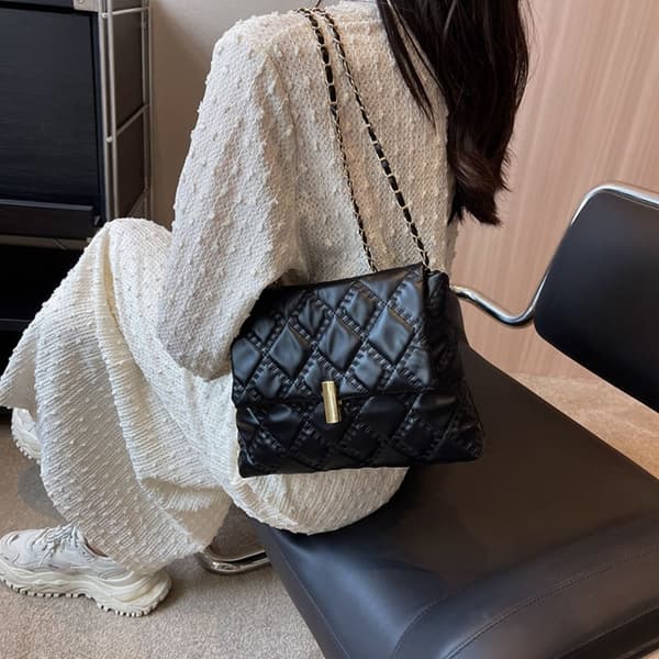 Muleposer Underarm Håndtaske SORT black