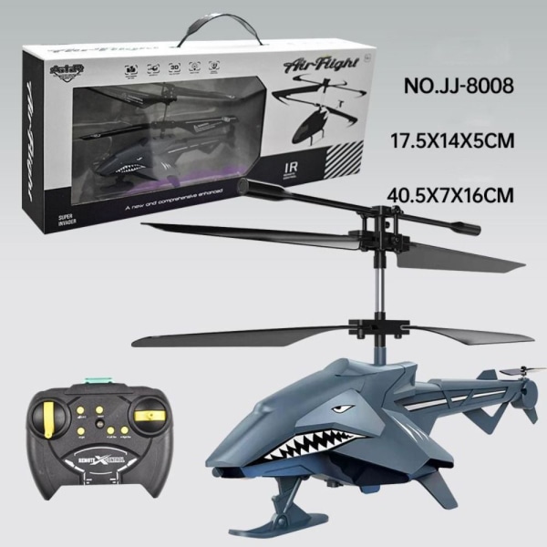 RC Helicopters Remote Control Plane MUSTA black