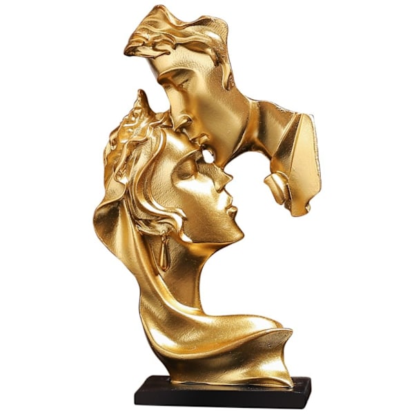 Lovers Statue Kyssing Posture GRADIENT GRADIENT Gradient