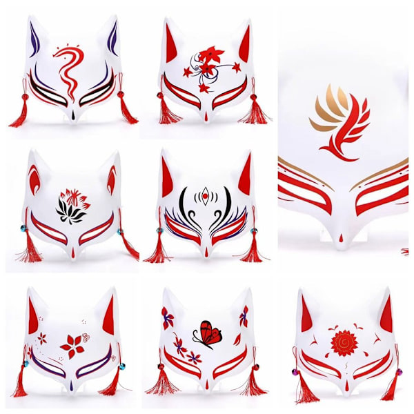 Foxes Mask Masquerade Mask TYP C TYP C Type C