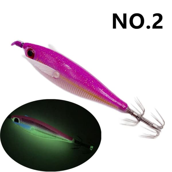 Puiset katkaravun vieheet Squid koukku NO.3 NO.3 No.3