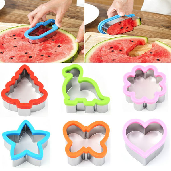 Vattenmelon Cutter Form Sandwich Cutter 8