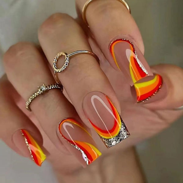 Falske Nails Fake Nials W1225 W1225 W1225