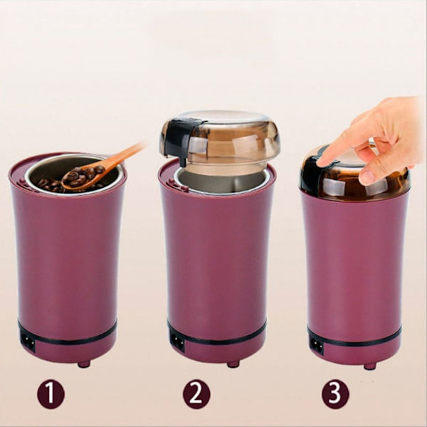 Kaffekvarnar Malkvarnsmaskin SVART EU-KOPPLING black EU Plug