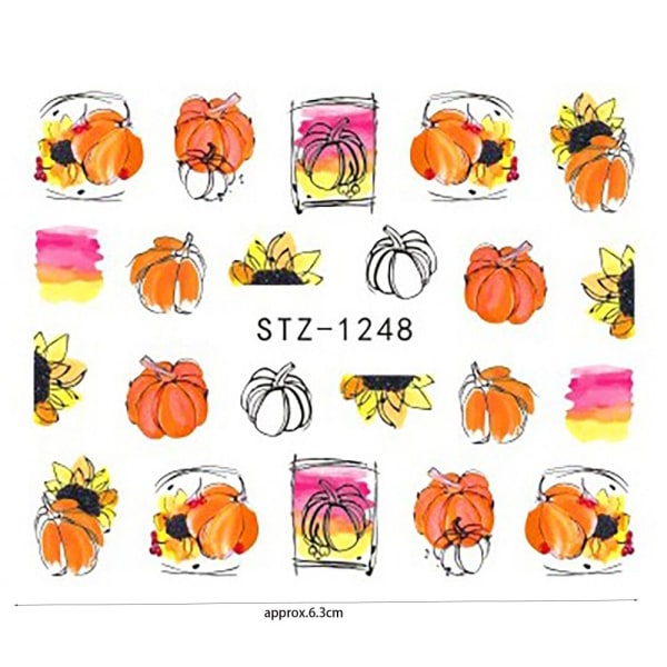 Nail Art Water Decals Stickers DIY Nail Stickers STZ-1230 STZ-1230