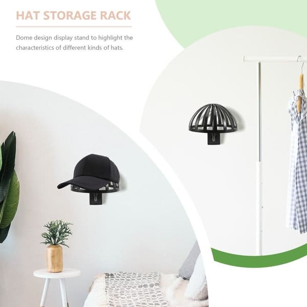 Hat Display Tool Peruukkinäytön pidike MUSTA Black