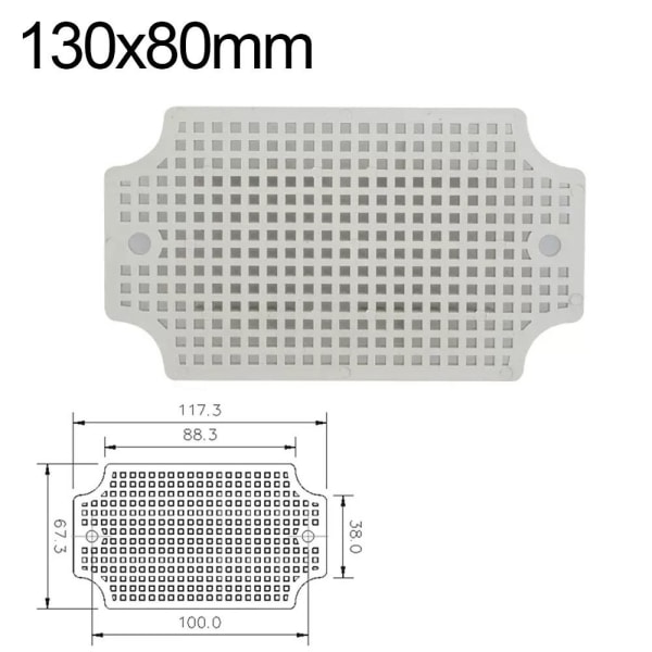 Bunnplate Honeycomb Gitterplate 250X80MM 250x80mm