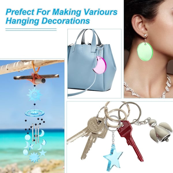 Resin Forme Wind Chimes Silikone Forme Kit Epoxy Windchimes