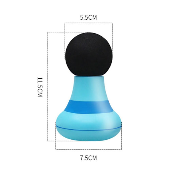 Hierontapistooli Vibration Massager KELTAINEN Yellow