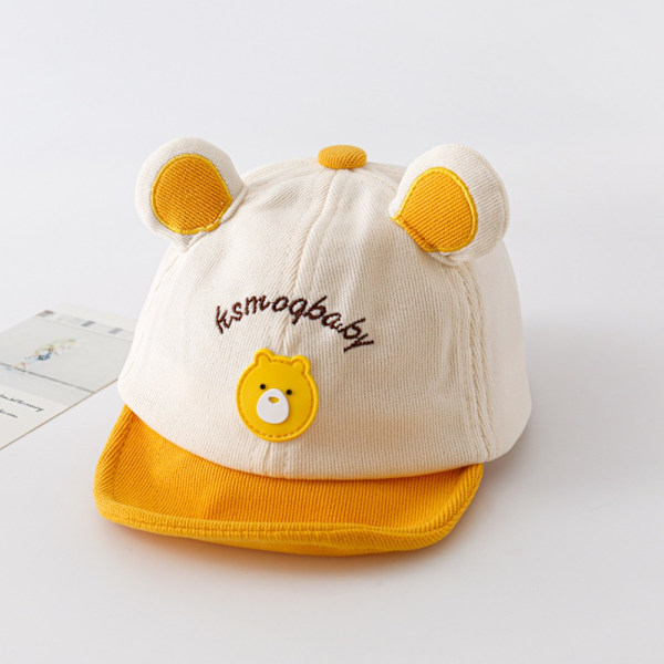 Baby baseballkasket solskærme GUL yellow