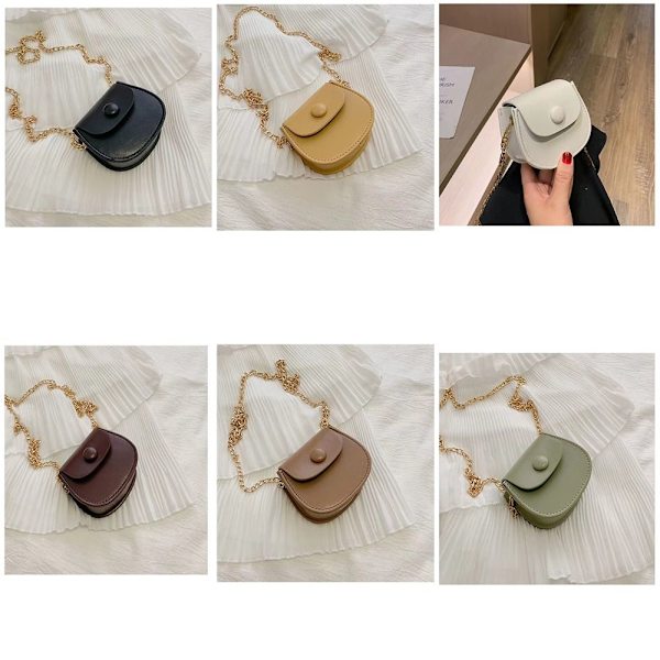 Lasten tyttöjen Cross Body Bag VIHREÄ Green