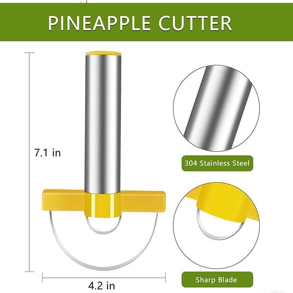 Ananas Cutter Ananas Corer Fruktskalare