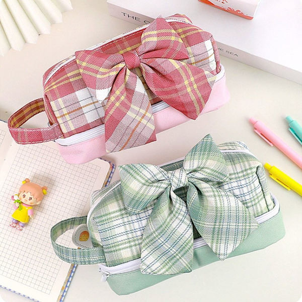Stationery Opbevaringspose Stationery Organizer RØD UDEN SLØJER Red Without Bowknot-Without Bowknot