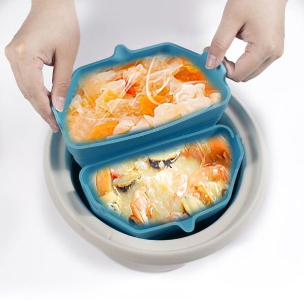 Vikbara Slow Cooker Liners Slow Cooker Divider Liner BLÅ blue