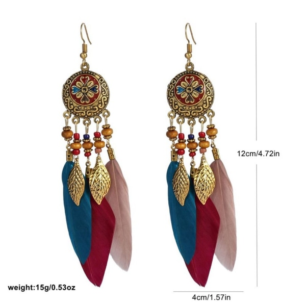 Dingla örhängen Tassel Beads Örhängen 2 2 2