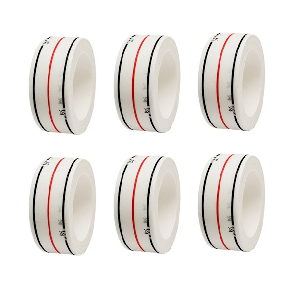Diagonal sømbånd Syning Rippingstape 6STK 6STK 6pcs
