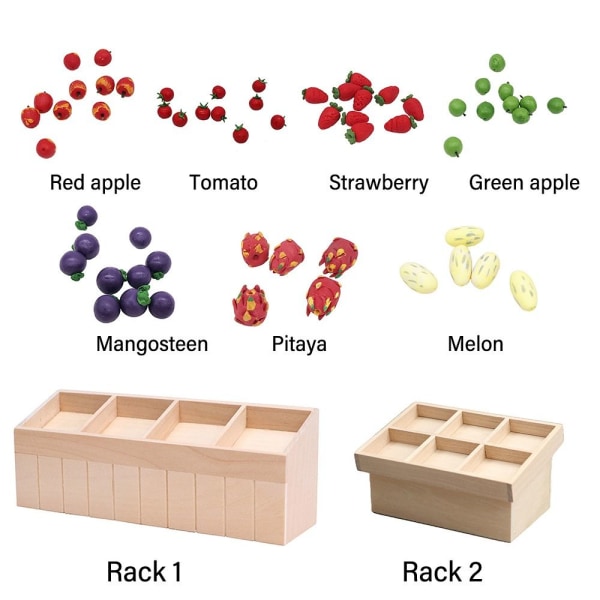 Dollhouse Fruit Simulation Strawberry Apple 10PCSSTRAWBERRY 10pcsstrawberry