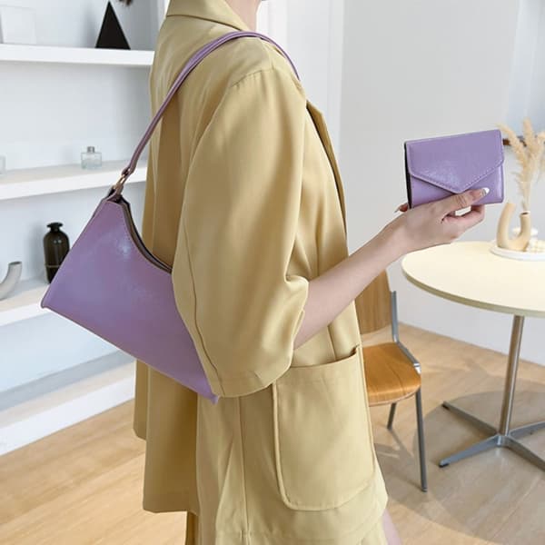 Muleposer Underarm Håndtaske SORT black