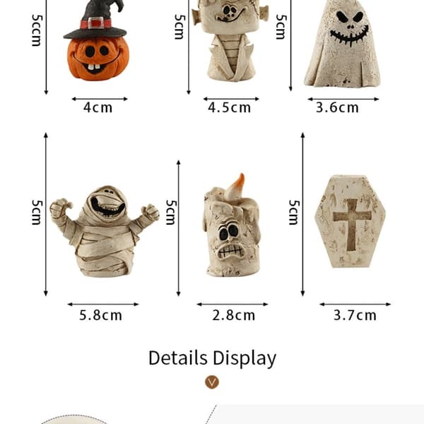 Pumpa huvud prydnad scen dekoration GHOST GHOST Ghost