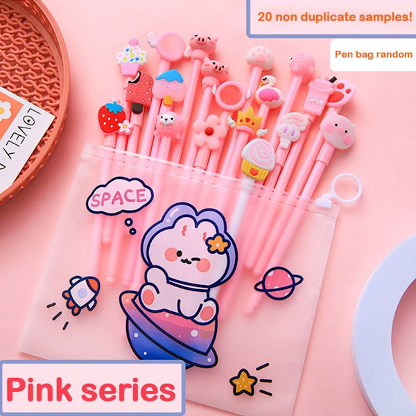20 Stk Gel Penne Neutral Pen Marker Pen Random Pattern
