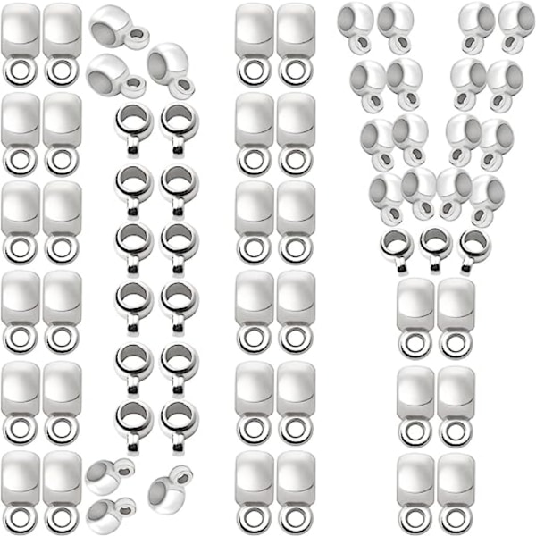 Länkar Bail Beads Spacer Beads Connector Tube Links