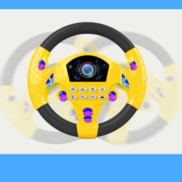 Billeke Simulering Kjøring GUL yellow