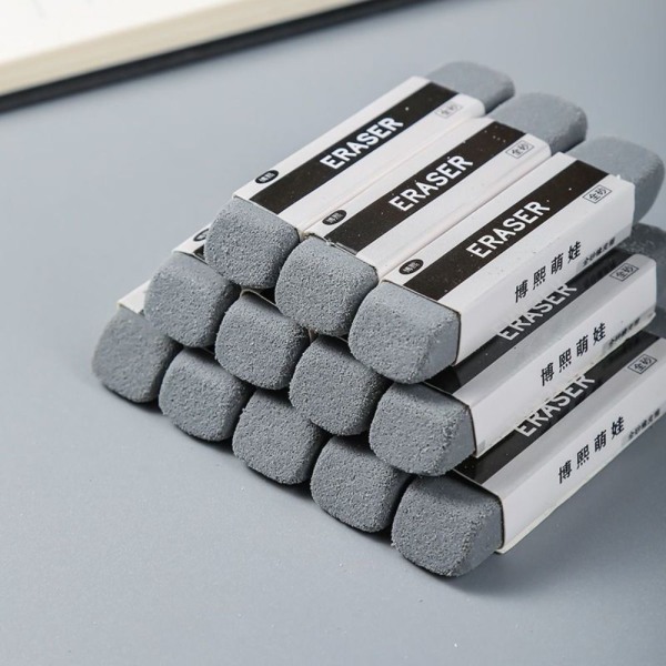 5 STK Frosted Eraser Sand Eraser FULL FROSTED FULD FROSTED Full Frosted