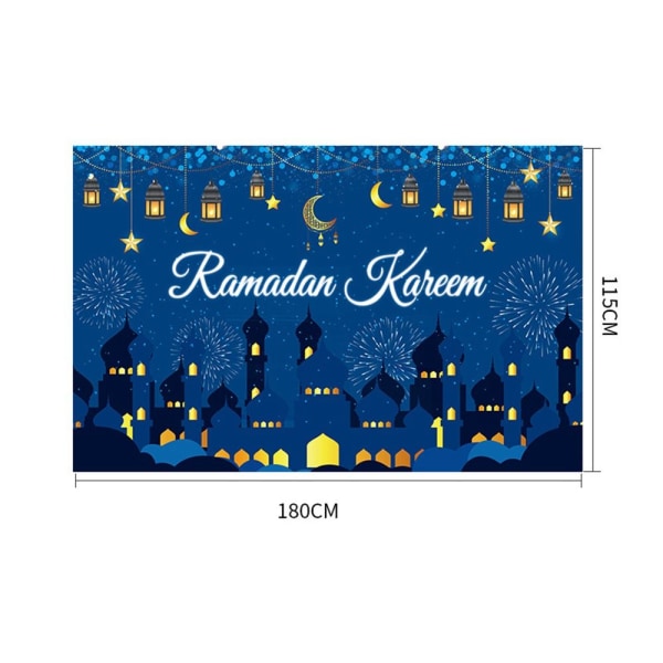 Eid Baggrundsbanner Ramadan Dekoration 03 03