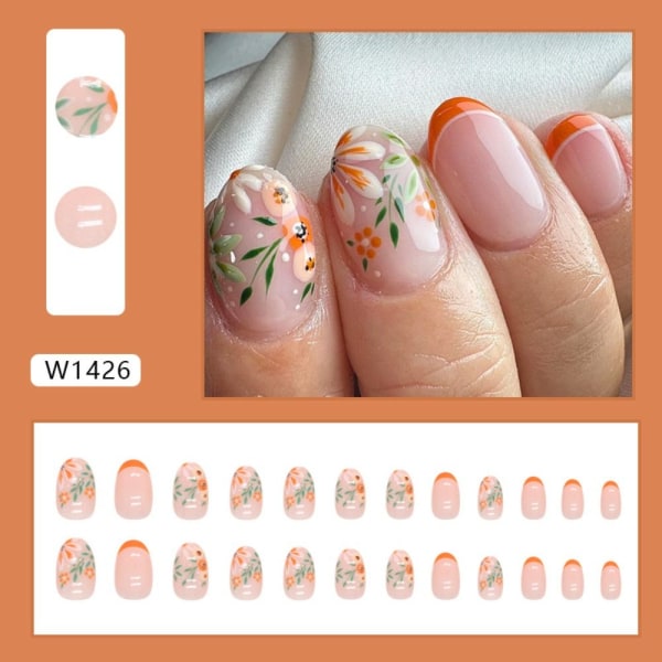 Falske Nails Fake Nials W1426 W1426 W1426