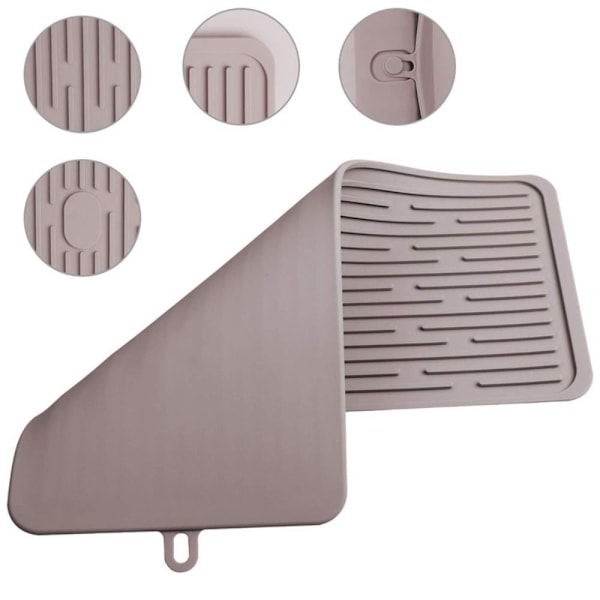 Vask Si Bar Outflow Pad LYS GRÅ light grey