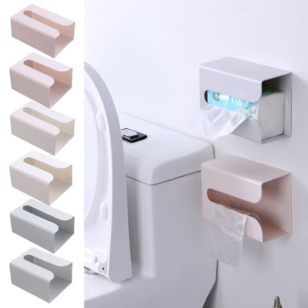 Toalettpapirholder Tissue Box GRÅ L Grey L