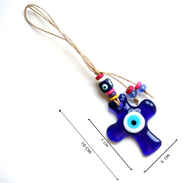 Hängande Ornament Halsband med Onda Ögat