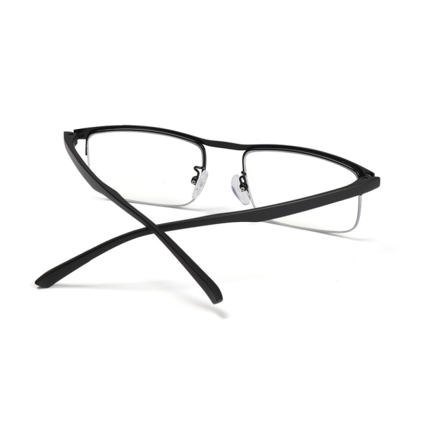 Anti blåt lys læsebriller Progressive Presbyopic black Strength 1.00