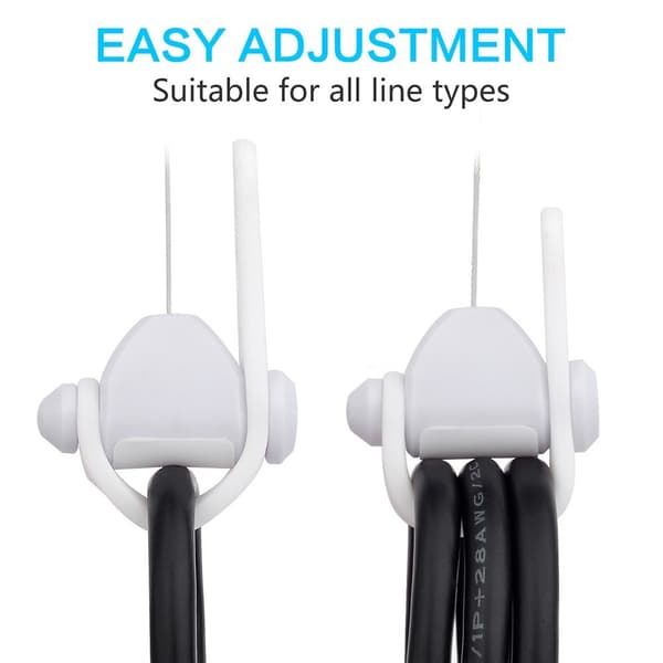 3st VR Cable Management VR Pulley System SVART black