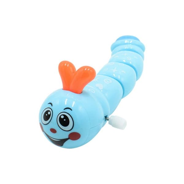 2 stk Clockwork Leketøy Swing Caterpillar Wind Up Toy random 2pcs