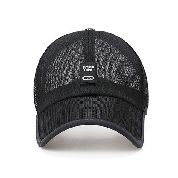 Solbeskyttelseshætter Full Mesh Hatte SORT black