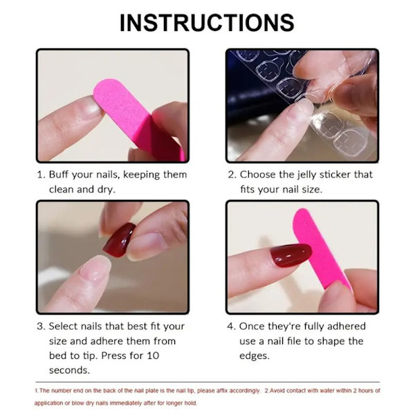 Almond Fake Nails Tekokynnet 1 1 1