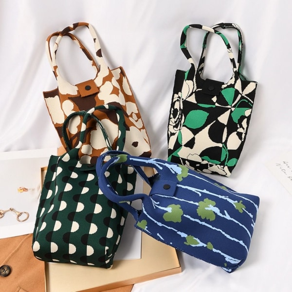 Knit Handbag Kangaskassi 5 5 5