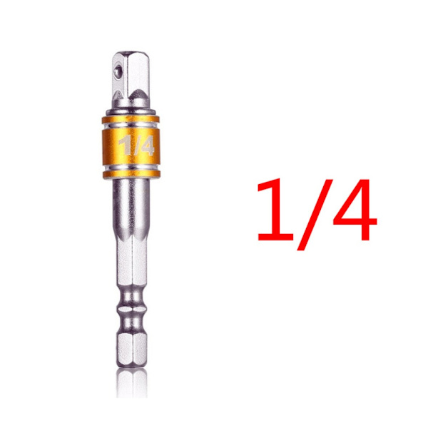 Elektrisk skiftnyckelhylsa Socket Bits Set SILVER Silver