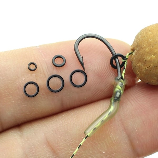 100 stk Karpefiske O-ring Hårriggring OVAL FORM-6,0MM OVAL Oval Shape-6.0mm