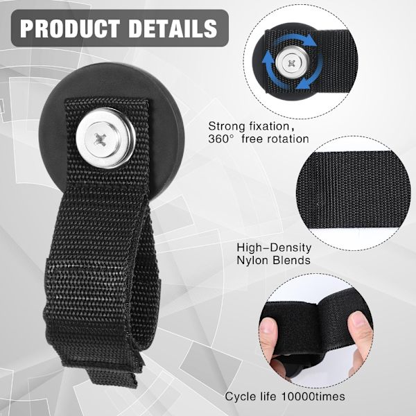 4 ST Magnetiska krokar Magnet Verktygshållare Magnet Garagekrok