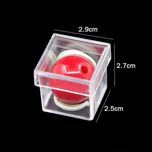 5 kpl Ball Through Box Magic Tricks Taika - rekvisiitta