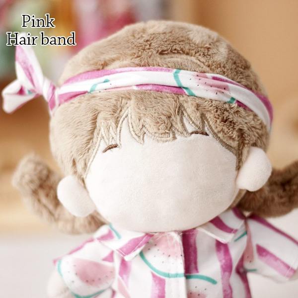 Doll Clothes Idol Doll Suit PINK HAIR BAND HIUSPAHNA pink Hair band-Hair band